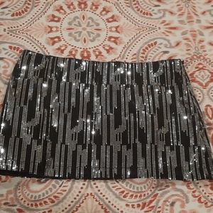 Sparkly, Sequin Skirt